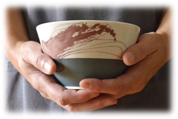 Bol à café - collection Méduse - La Meduse - Verre soufflé