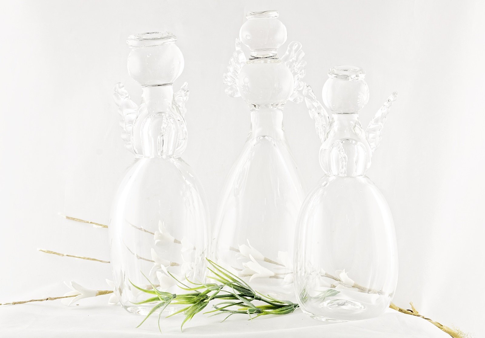 Ange de verre - La Meduse - Verre soufflé