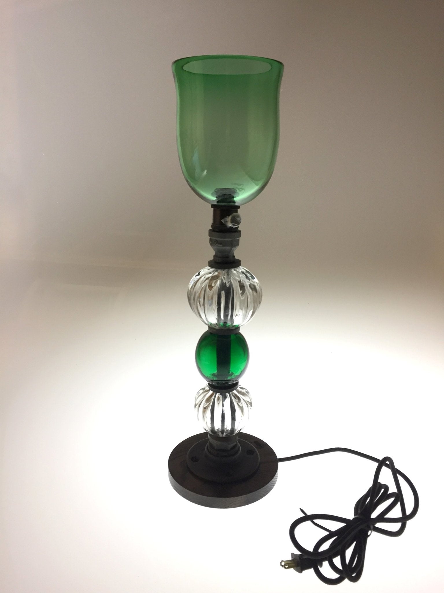 Lampe de chevet - grande - La Meduse - Verre soufflé