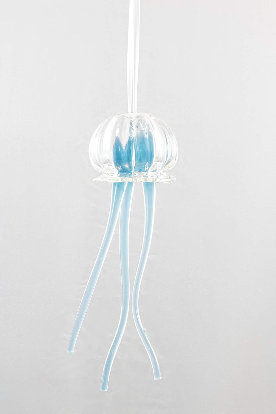 Méduse en verre suspendue - grande - La Meduse - Verre soufflé