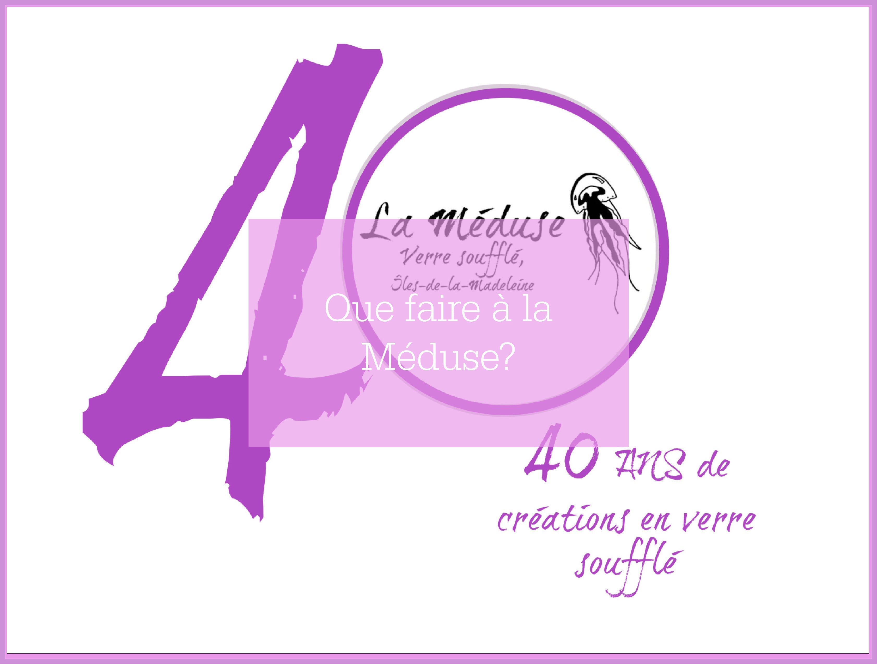 Que faire à la Méduse?